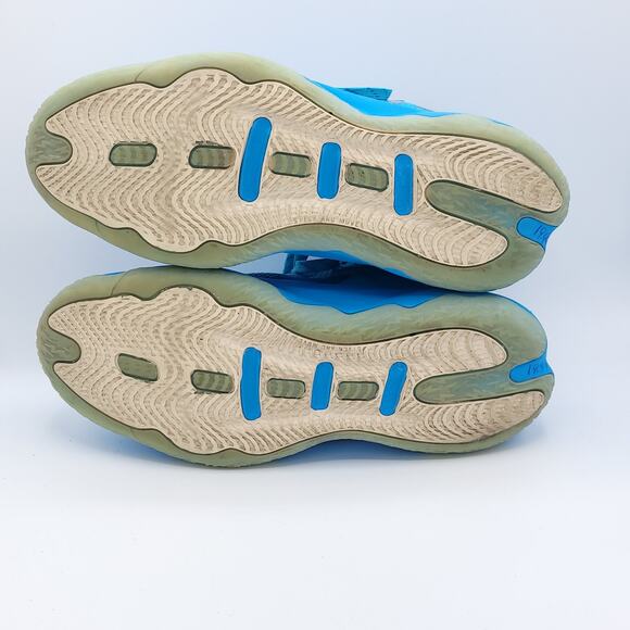 Adidas Dame 8 Young Dolla Blue Cyan Silver Basketball Shoes Mens Size 11 GY6465 main image 6